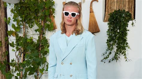 Erling Haaland is on an explosive menswear ride right now